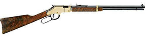 Henry H004M Golden Boy 22 WMR Caliber with 12+1 Capacity, 20.50" Blued Barrel, Brasslite Metal Finish & American Walnut Stock Right Hand (Full Size)